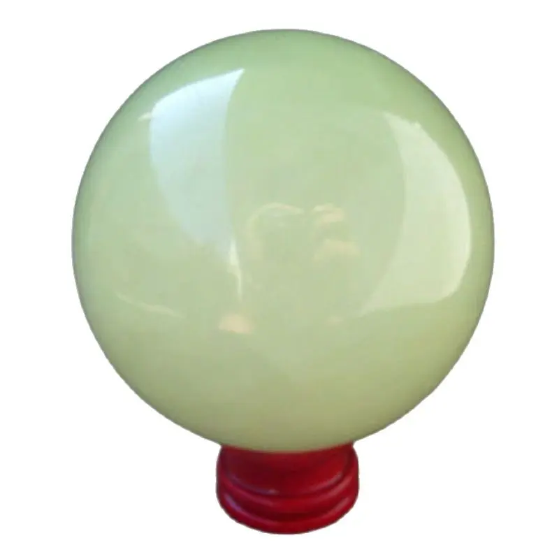 Night pearl original stone white natural night light ball luminous ornament | Дом и сад