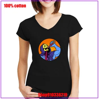 

Drinking Problems Skeleton 2020 Camiseta Vestido T shirts Women Creative Skull design T-shirt Cool Walking Dead skeletor Tee