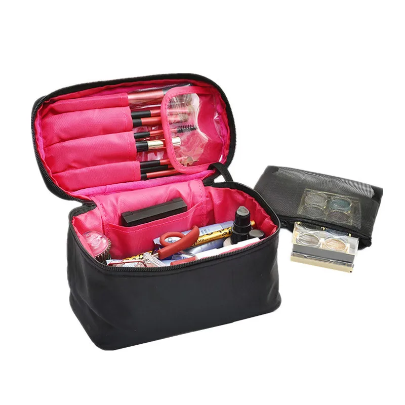 

Large Vanity Cosmetic Bag Case Travel Organizer Functional Makeup Pouch Beautician Toiletry Set Accessory Supply Products