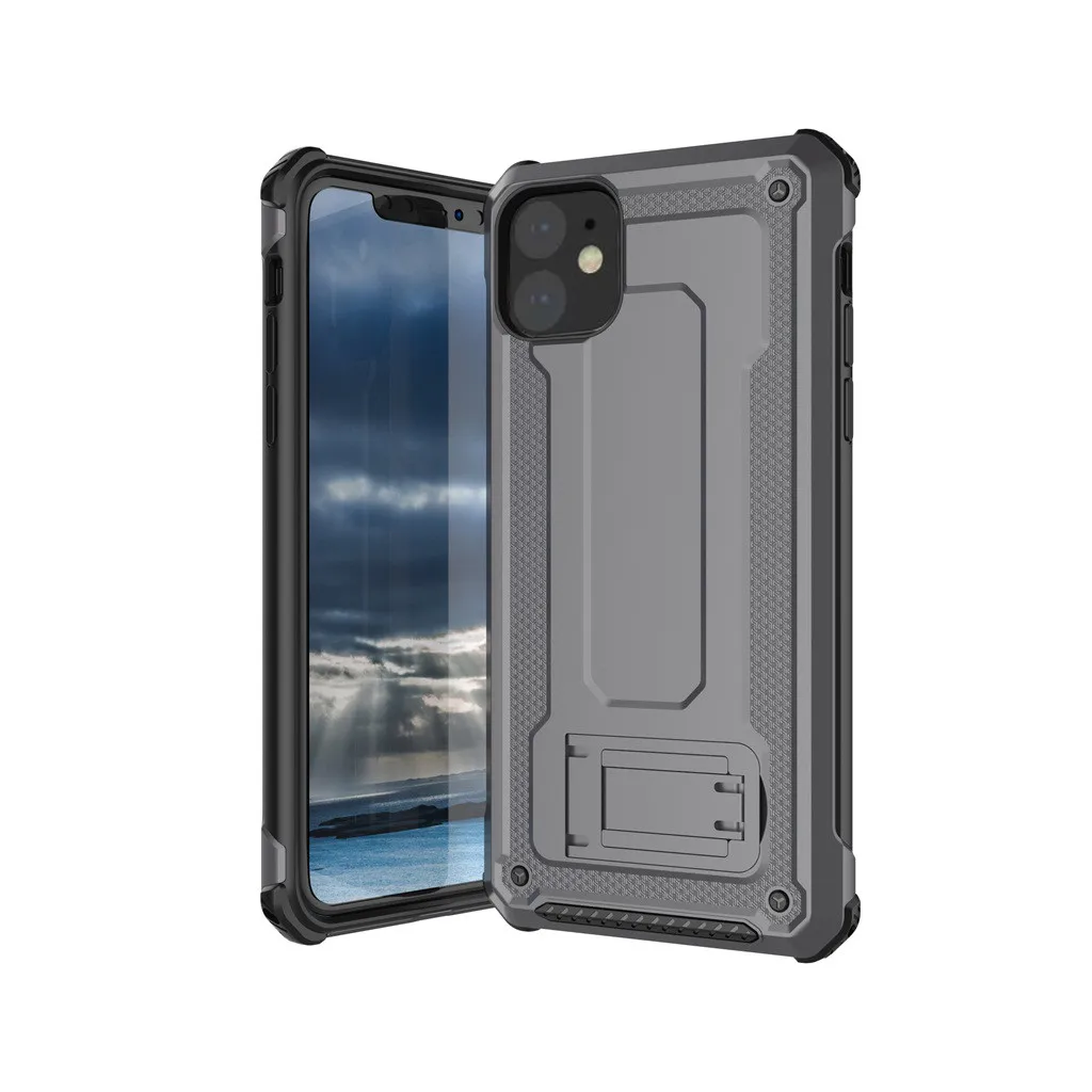 Чехол с зажимом для ремня для IPhone 11Pro Max, 6,5 дюймов, чехол, полный корпус, прочный чехол s, ударопрочный, с подставкой