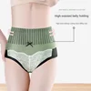 L Antibacterial Abdomen Female Underwear Hip Raise High Waist Seamless Purified Cotton Crotch Breifs ► Photo 2/5