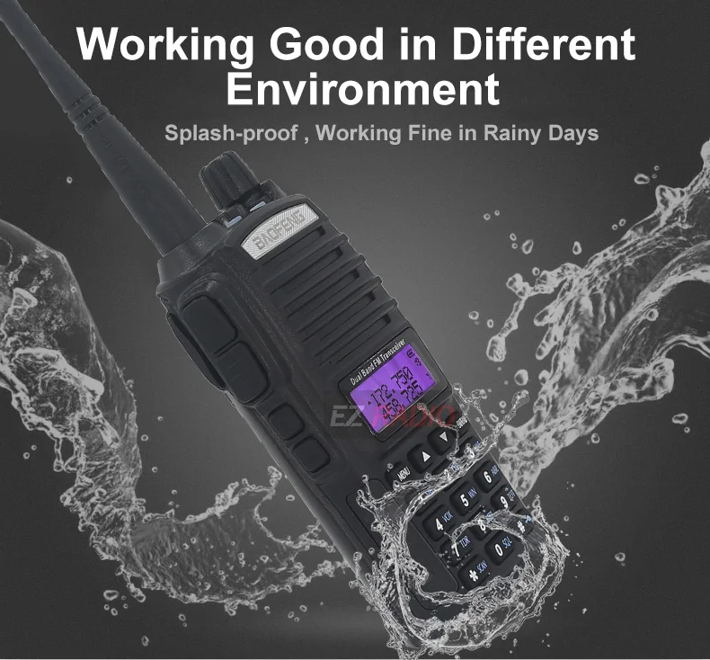 Baofeng UV-82 Dual Band UV 82 Walkie Talkie VHF UHF 136-174MHZ 400-520MHZ Portable Transceiver Ham Radio Transceiver UV 9R 5R hunting walkie talkies