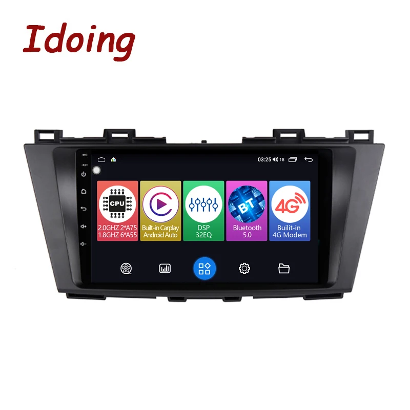 

Магнитола Idoing для Mazda 5 2009-2015, 9 дюймов, GPS