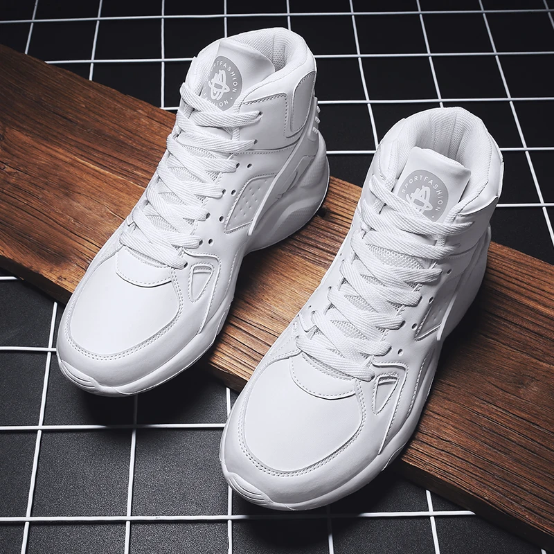 

New 2020 Men's Plus Size Sports Shoes 46 Running Shoes Outdoor High-top Fashion Air Cushion Wear-resistant Walking Casual Shoes
