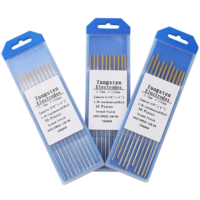 Сварка Вольфрам электроды стержни для TIG сварочные электроды упаковка ...