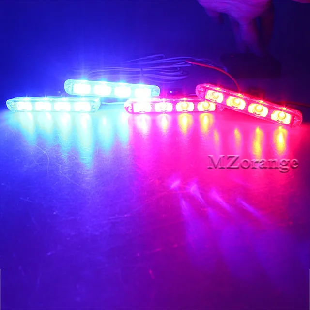 strobe lights stroboscopes fso auto flash 4x4 LED police lights stroboscope police light police flasher strobe light fso flash