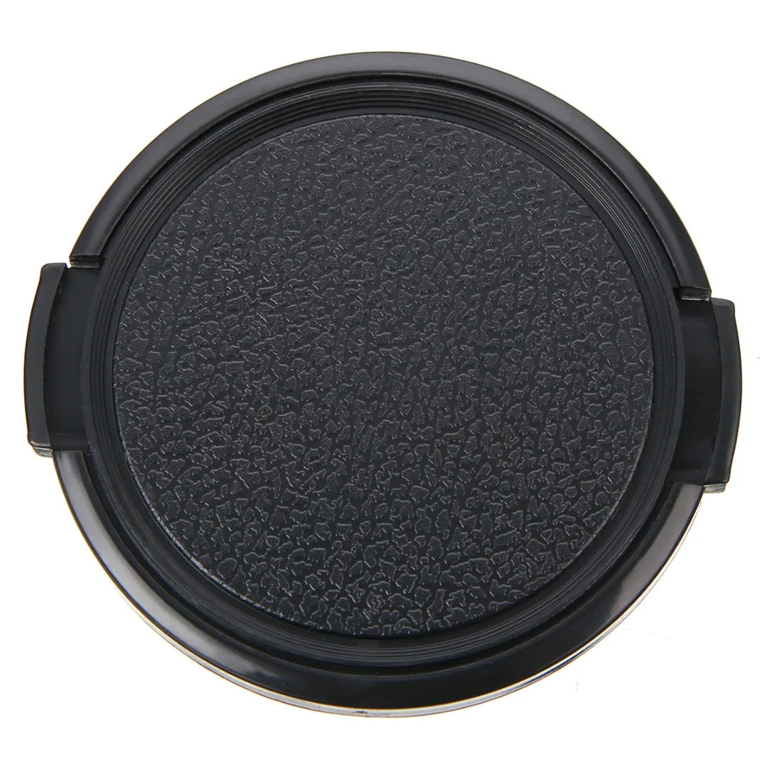 

1pc 58mm Camera Lenses Caps Black Plastic Snap On Front Lens Cap Protection Cover High Quality Camera-Lens-Cap For Canon