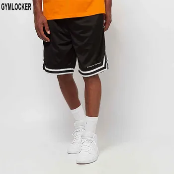 

2019 summer Solid color mesh compression quick-drying shorts men's sweatpants gyms Fitness Men shorts slim fit clothes