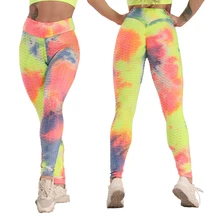 Женские леггинсы в форме сердца для тренажерного зала с высокой талией, леггинсы для фитнеса, эластичные спортивные брюки для бега, обтягивающие штаны для йоги