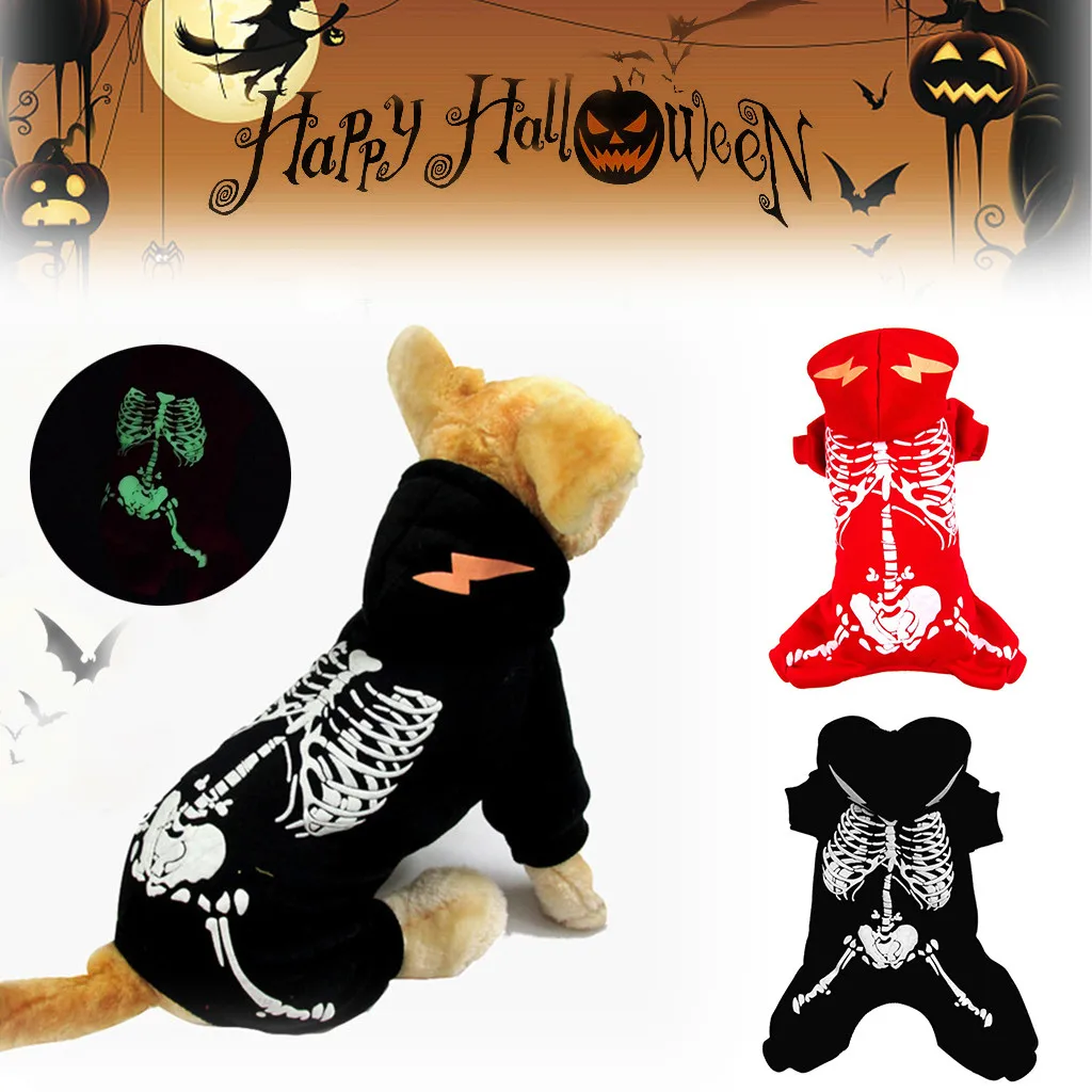 

Pet Cat Dog Autumn And Winter Warm Clothing Hooded Cosplay For Dogs Halloween Cat Vest Small Dog Vest Pet t-shirt Cat Clothes