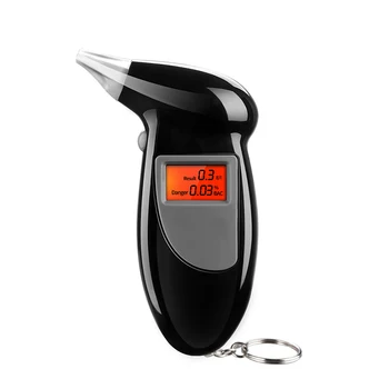 

Alcohol Detection Device Tester Professional Liquid Breathalyzer Breath Alcool Alcoholometer Digital Detector Lcd Police Alcool