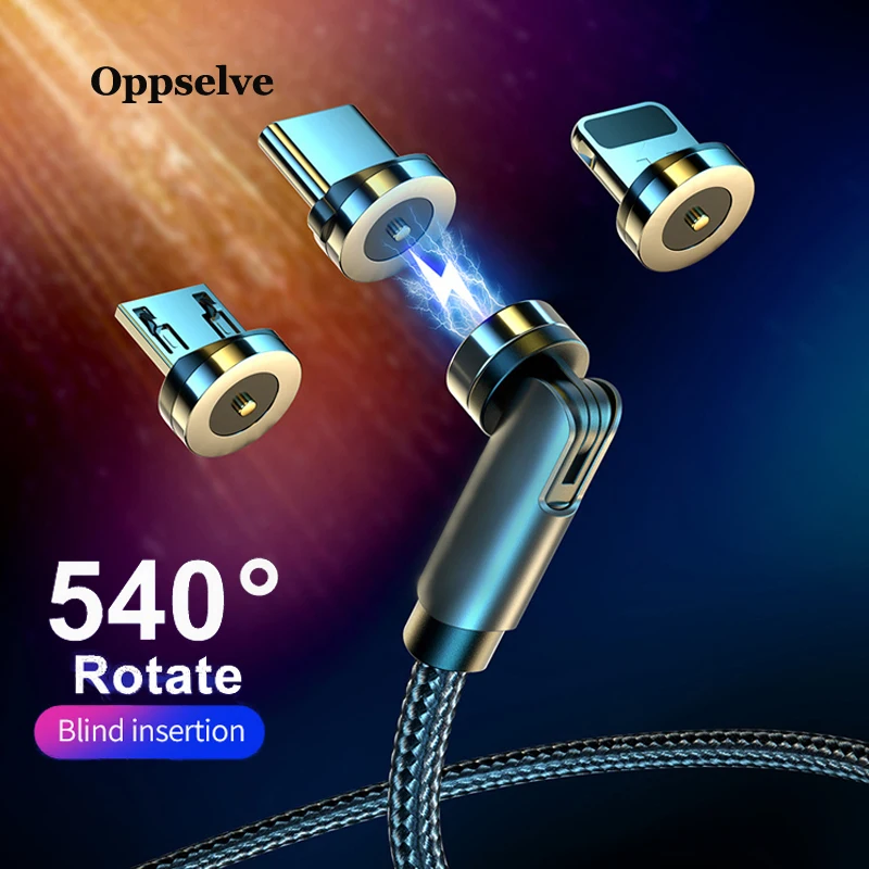 Магнитный кабель Micro USB для iPhone Samsung быстрая зарядка магнитное зарядное