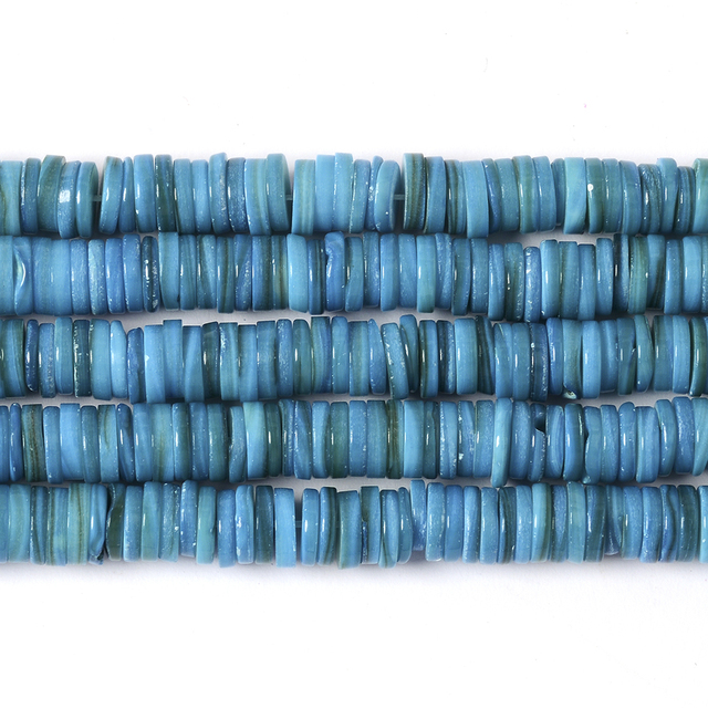 Shell Beads Smooth Loose Spacer Bead for Jewelry Making DIY Charm Bracelet Earrings Handmade Craft Accessories 6/8mm