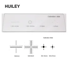 Best Price Microscope Calibration Stage Micrometer Glass slide Reticle Measuring Ruler for Stereo Biological Microscope Cross Dot Scale Best Price Microscope Calibration Stage Micrometer Glass slide Reticle Measuring Ruler for Stereo Biological Microscope Cross Dot Scale