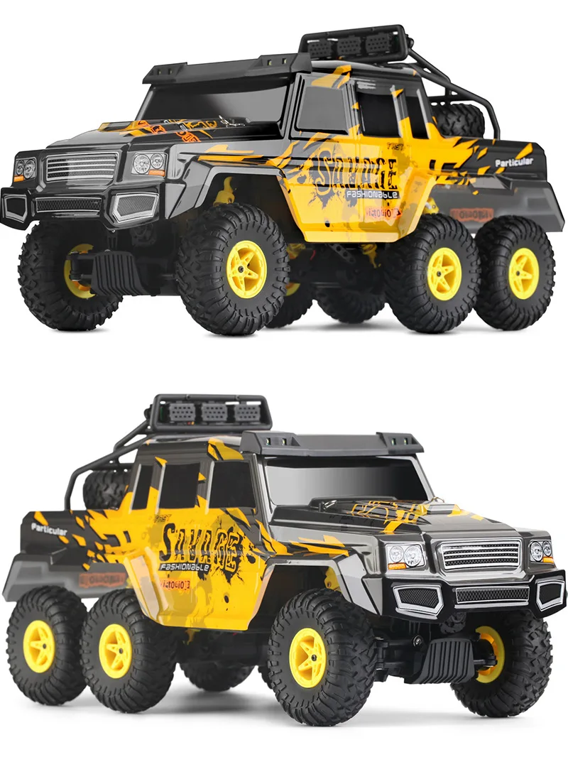 Weili 18629 автомобиль Hummer Модель на широкую ногу шесть привод внедорожный восхождение автомобиля 1: 18 модель дистанционного Управление игрушечных автомобилей