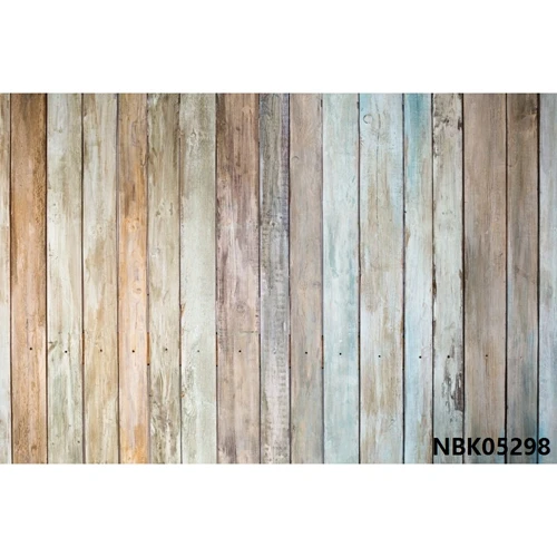 Виниловый фон для фотосъемки на заказ с текстурой белой деревянной доски деревянного пола - Цвет: Королевский синий