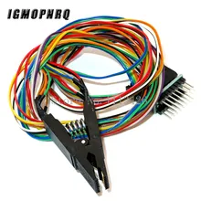 Clipe de teste do programador sop16 sop soic 16 soic16 pino ic braçadeira de teste sop16 para dip8 clipe de flash para 25 séries rt809f tl866cs tl866a