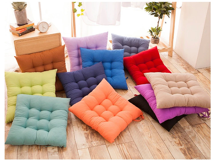 Kussens Voor Vloer Zitkussen Dikker Tatami Eetkamerstoel Kussens Effen Kleur Thuis Decoratieve Zitten Sofa Kussens Nieuwe|Kussen| - AliExpress