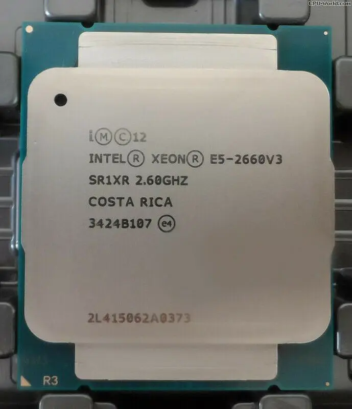 Процессор Intel E5 2660 V3 2 6 ГГц 25 Мб 10 ядер 105 Вт разъем LGA 2011 3 SR1XR процессор|Процессоры| |