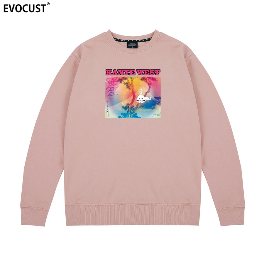 Kanye West Kids/толстовки в стиле хип-хоп с надписью see ghost Love для мужчин и женщин унисекс