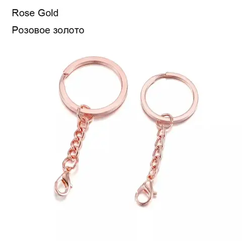 28 30mm Screw Eye Pin Key Chain Key Ring keychain Bronze Gold Keyrings Split Rings With Screw Pin Jewelry Making