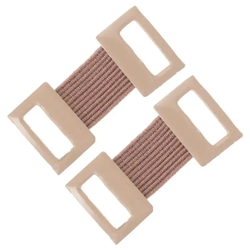 10PC/Bag Replacement Elastic Bandage Wrap Stretch Metal Fixation Clamps White brown Hooks Clips Colors E9Q9 elastic bandage clamps