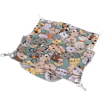 

Small Animal Hammock Ferret Rat Mice Guinea Pig Hanging Bed Cage Accessories