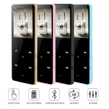 

MP4 Player With Bluetooth 4GB 8GB 16GB Music Player With Touch Key Fm Radio Video Play E-book Hifi Player MP3 Walkman
