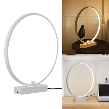 

Aluminum Modern LED Table Lamps Creative Eye-Protection Night Stand Desk Light 11UA