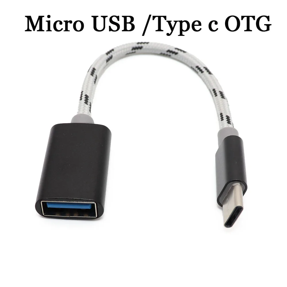Кабель Micro USB OTG кабель Type C игровой адаптер для сотового телефона игровая мышь