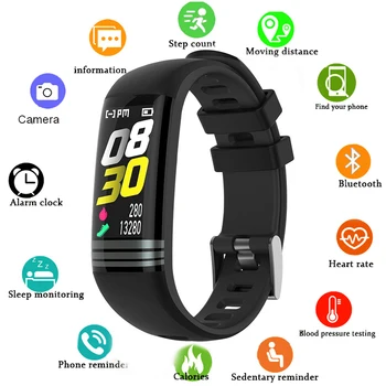 

G26S Smart band Blood Pressure Heart rate monitor Smart Wristband Fitness Tracker Bluetooth 4.2 Phone pedometer fitness band