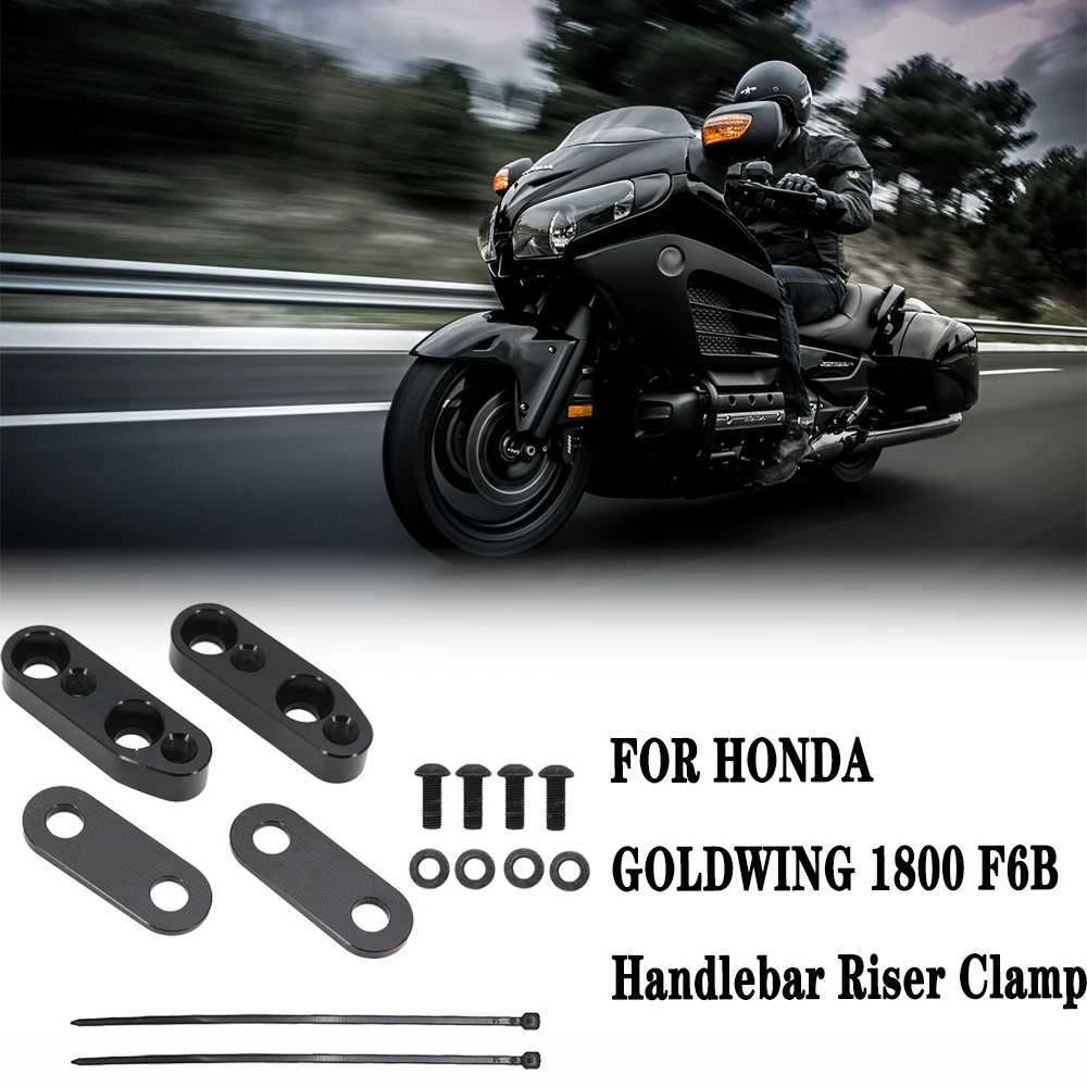 Accessori Moto Per Honda Goldwing 1800 Gl1800 F6B 01-17 Morsetto Riser Moto Adattatore Riser Manubrio Riser