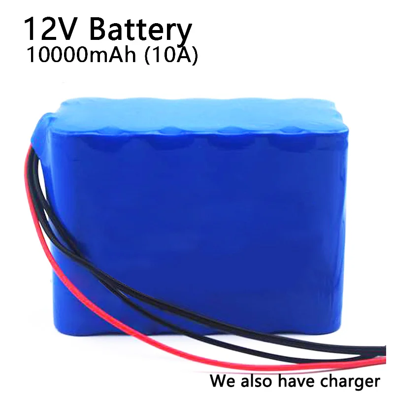 AERDU 3S4P 12V 10Ah 10000mAh 12,6 V литий-ионный аккумулятор с 25A BMS для фонарика осветительного устройства резервного питания мобильного питания