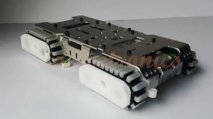 Умный гусеничный танк-робот автомобиль платформа с 4 двигателем для Arduino