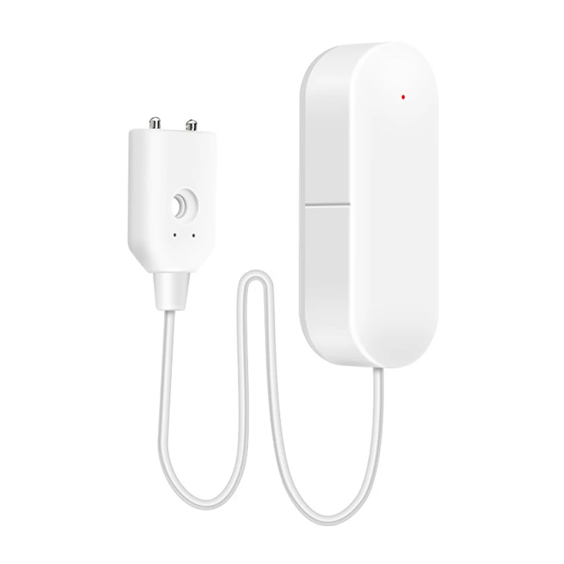 

WIFI Smart Water Leak Sensor Flood Leakage Level Alarm Detector Overflow Protection Tuya App Compatible with Alexa Google Home