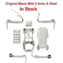 Em estoque original dji mini 2 braços corpo escudo médio quadro inferior cobertura superior mavic mini 2 substituição peças de reposição reparo