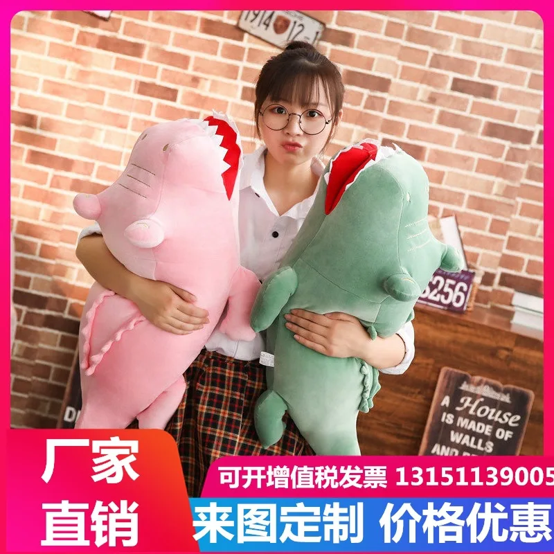 

Software Large Size Crocodile Plush Toys Girl'S down Cotton Pajama Couples Pillow Valentine's Day Gift