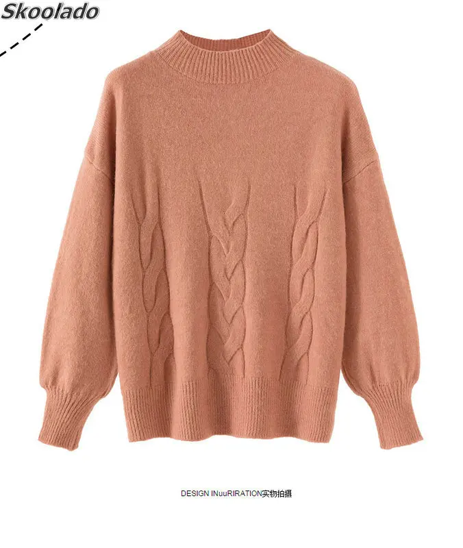 

newest women wool tops winter spring autumn sweater good quality lady office working keep warm tops clothes fashion export style