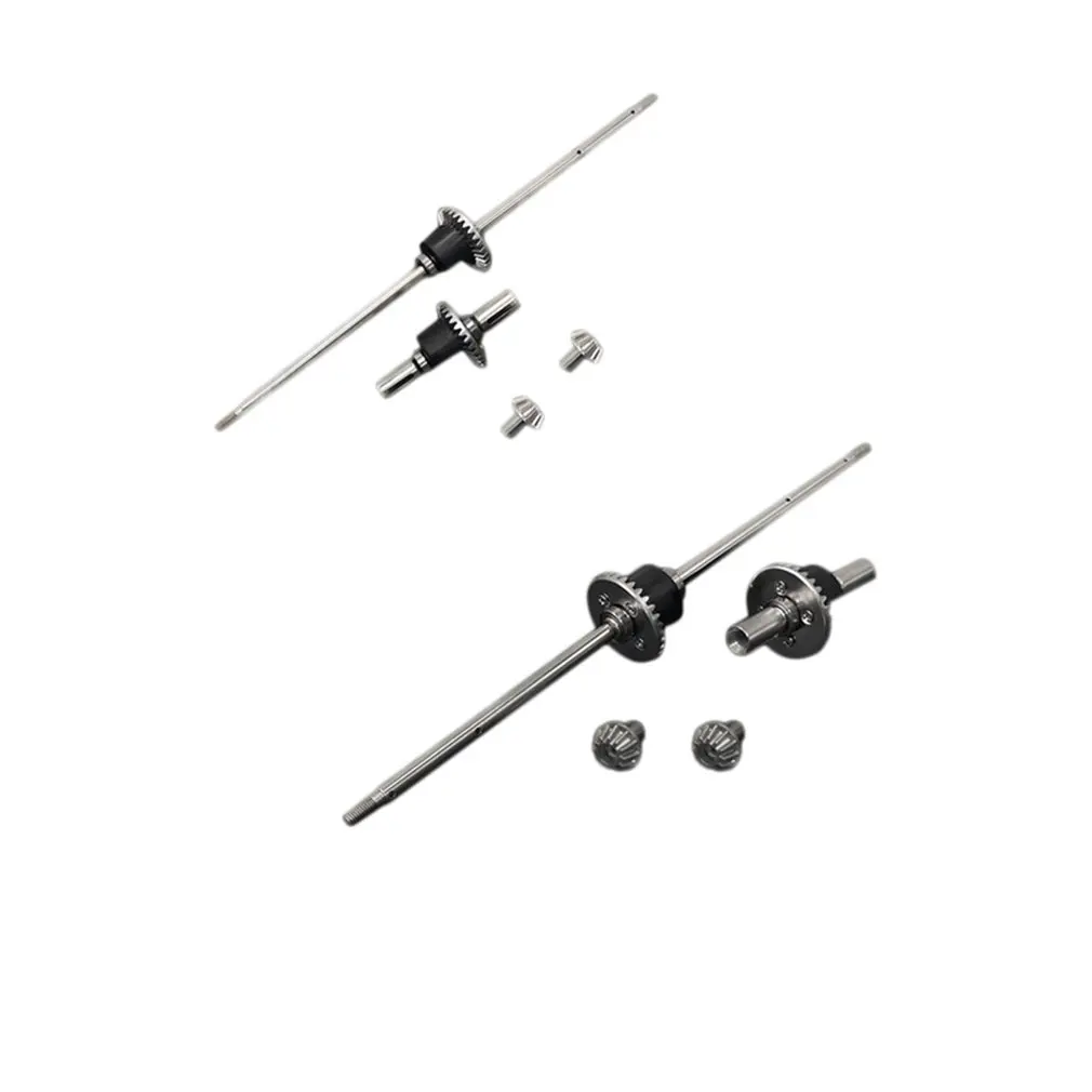 Долговечное использование для WLtoys 12428 1/12 передний и задний дифференциальный комплект шестеренок, полный набор обновлений для автомобилей, радиоуправляемые игрушки, модель запасных частей