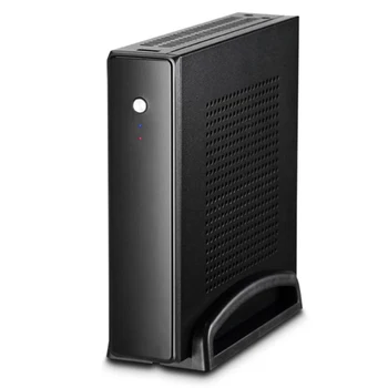 

Thin Mini Itx Cases Usb2.0 2.5 Inch Hdd Ssd Sgcc Computer Gaming Pc Desktop Chassis Quiet For Motherboard Below 20 Mm