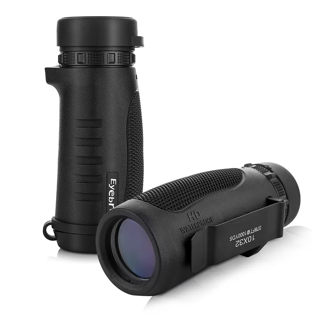 10x32 Monocular Telescope High Power Multi-coated Monocular Scope Telescope for Bird Watching Hiking Camping Concert