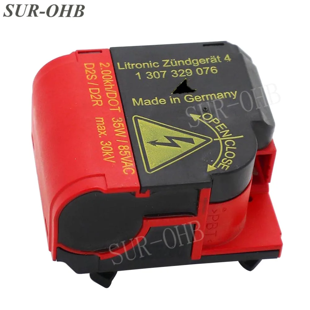 Подлинный E46 E63 Xenon 1307329076 HID зажигание D2S фары 5DD35449100 D2R держатель лампы для W220 A3 C30