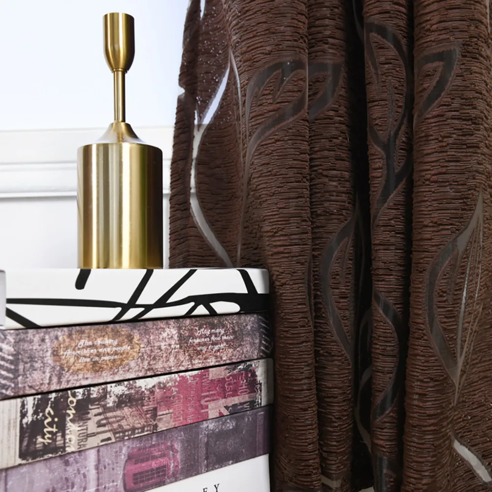 Trees Sheer Curtain Tulle Window Treatment Voile Drape Valance Fabric curtains for bedroom rideaux pour le salon  #4O09 (104)