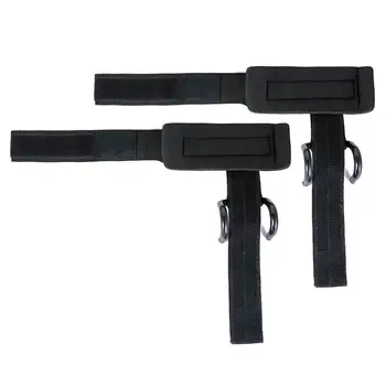 

2pcs Weightlifting Booster Wristband Lifting Training Straps Fitness Workout Wrist Support Weights Power With Hooks