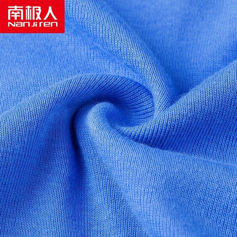 NANJIREN Underwear Panties Men Solid Organic Natural Cotton Model Boxers For Father Ventilate Plus Size Boxers 3Pcslot 6