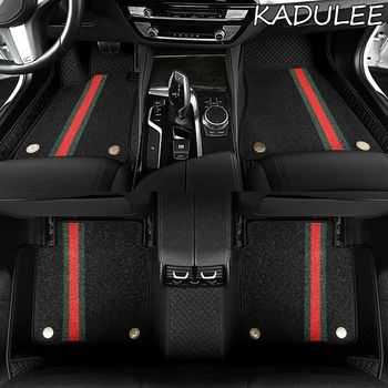 

KADULEE Custom car floor mat For MINI Cooper R50 R52 R53 R56 R57 R58 F55 F56 F57 Countryman R60 F60 mini one car accessories