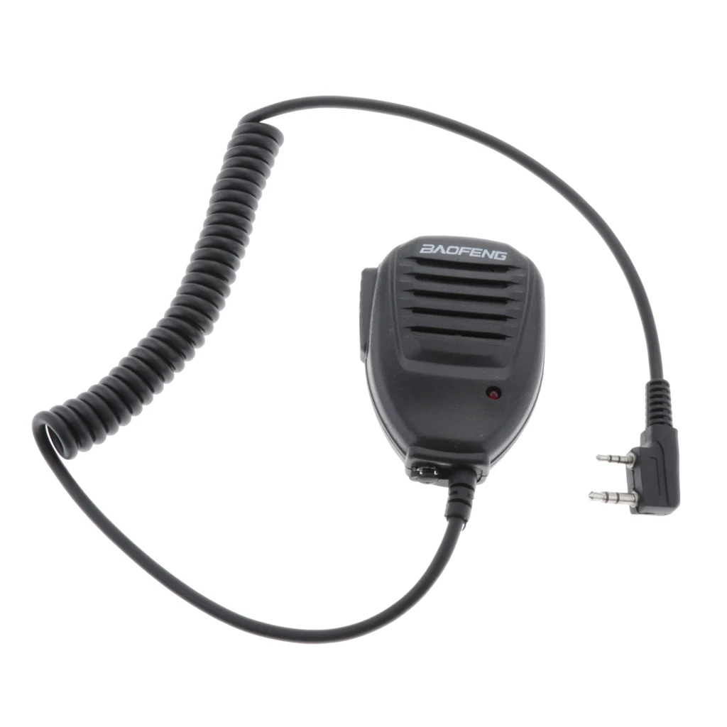 Baofeng радио спикер микрофон Микрофон PTT для Портативный двухстороннее радио иди и болтай Walkie Talkie “иди и UV-5R UV-5RE UV-5RA плюс UV-6R UHF VHF
