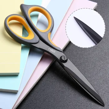 Anti Stick Anti Rust Scissors Office Art Envelope Utility Knife For Packages Box Cutters Cutting Paper Craft Cardboard Etc