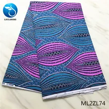 Воск liulanzhi африканские ткани для женщин платье новое поступление Анкара настоящий воск с камнями 6 ярдов/партия ML2ZL65-ML2ZL74