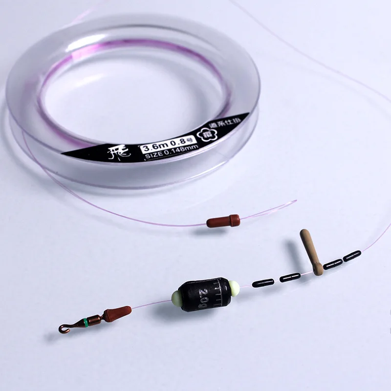 

Fly Non Mainline Group Athletic Quad Line Group Tied Fishing Line Nylon Thread Full Set Mainline